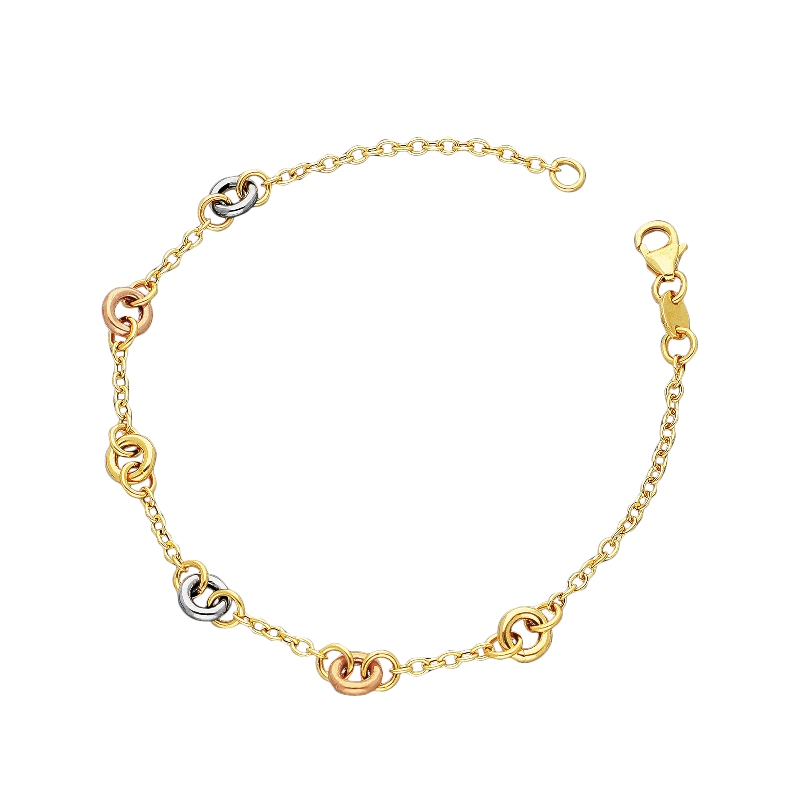 Damenarmband Weißgold Gelbgold Roségold 18k