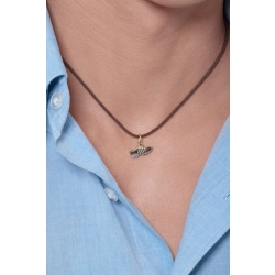 Fußballschuh-Anhänger aus 750er Gelbgold Weißgold 2