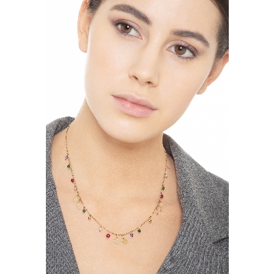 Gelbgold 18k Kette mit Anhänger