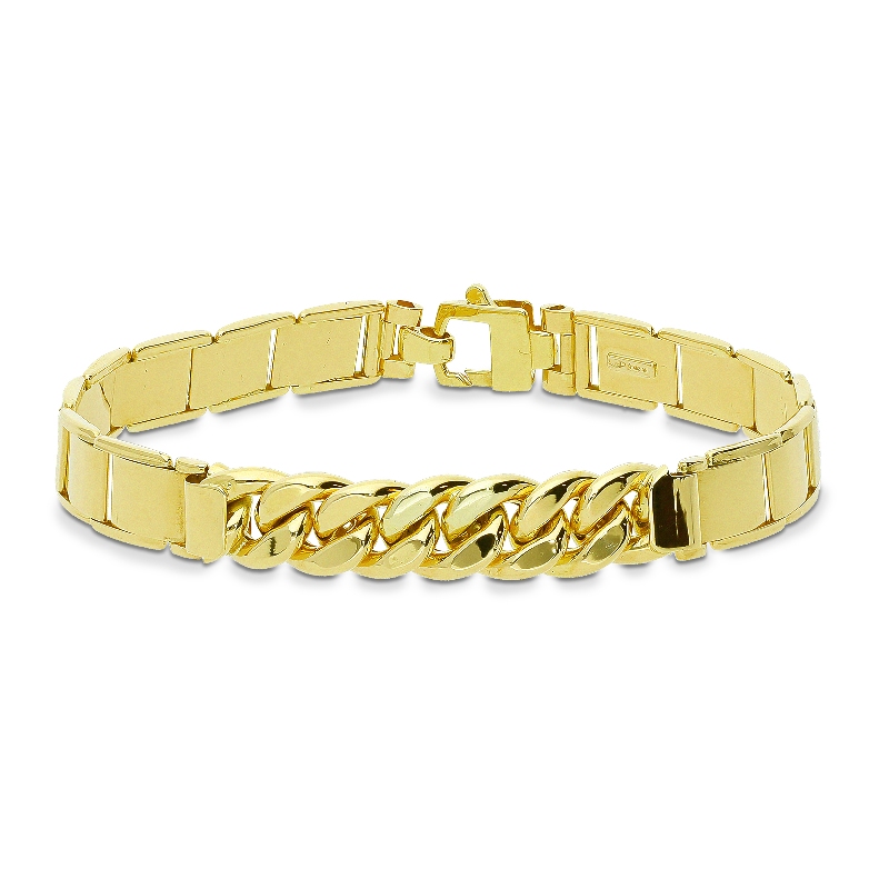 Herrenarmband aus 750er Gelbgold
