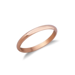 Schmaler Roségold 18K Vorsteckring 