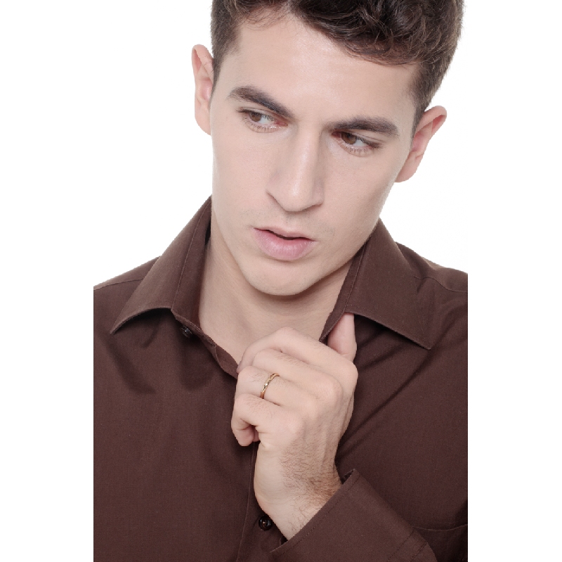 Gelbgold Vorsteckring Ehering 18 Karat