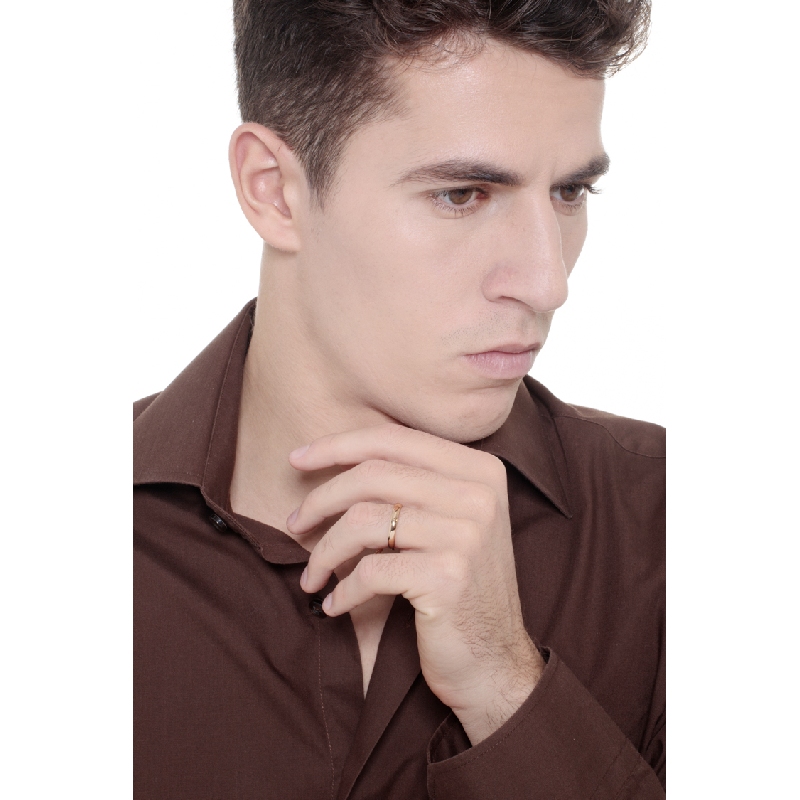 Klassischer Trauring Gelbgold 18 Karat