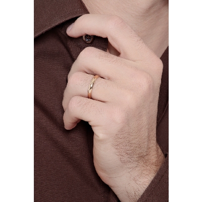 Klassischer Trauring Gelbgold 18 Karat