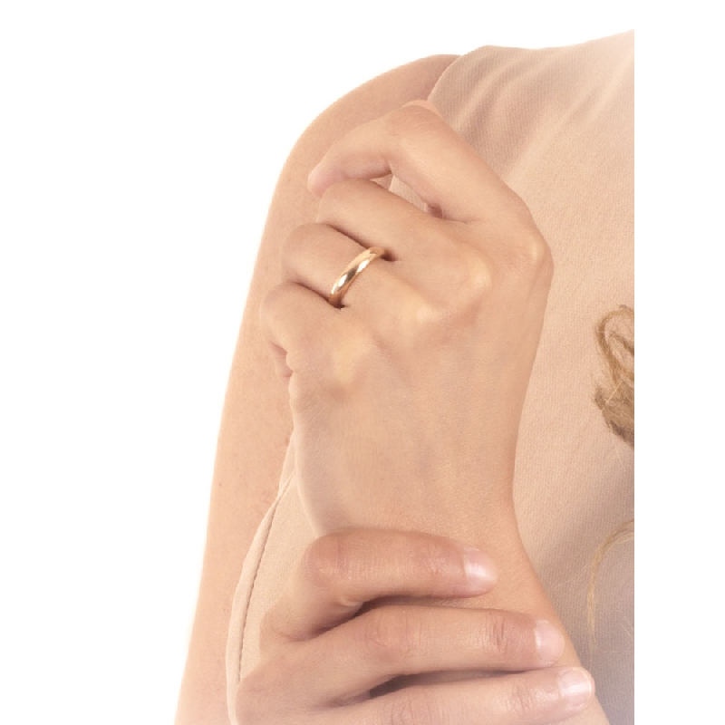 Klassischer Trauring Gelbgold 18 Karat