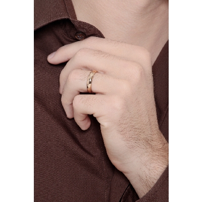 Gelbgold 750 klassischer Ehering 