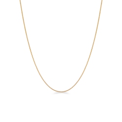 Gelbgold 750 Halskette, 45 cm