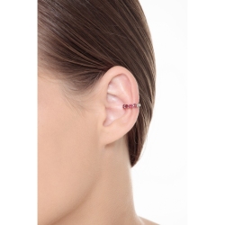 Earcuff Rubin 750 Weißgold  2