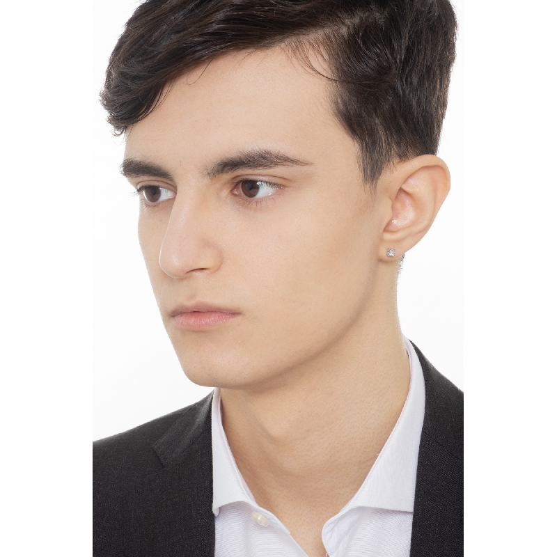 Herren einzelner Ohrstecker mit 0,20kt Diamant