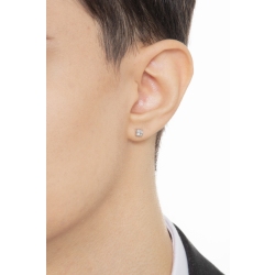 Herren einzelner Ohrstecker mit 0,20kt Diamant 2