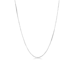 Weißgold-Venezianerkette 