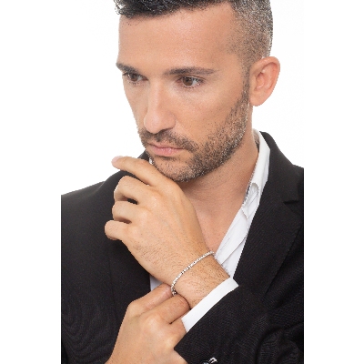 18K Weißgold Armband mit Brillanten