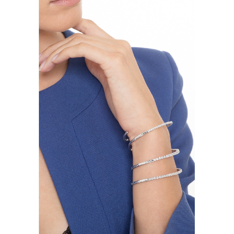 Diamant-Armband Damen Weißgold 750