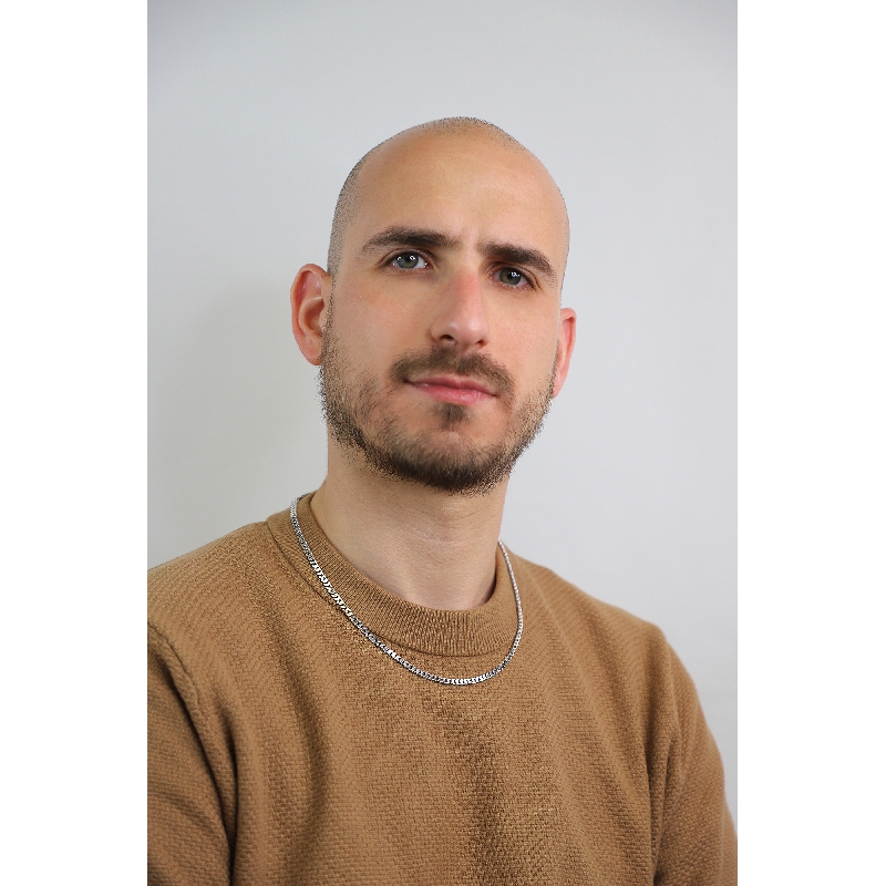 750er Weißgold Kette ohne Anhänger für Herren