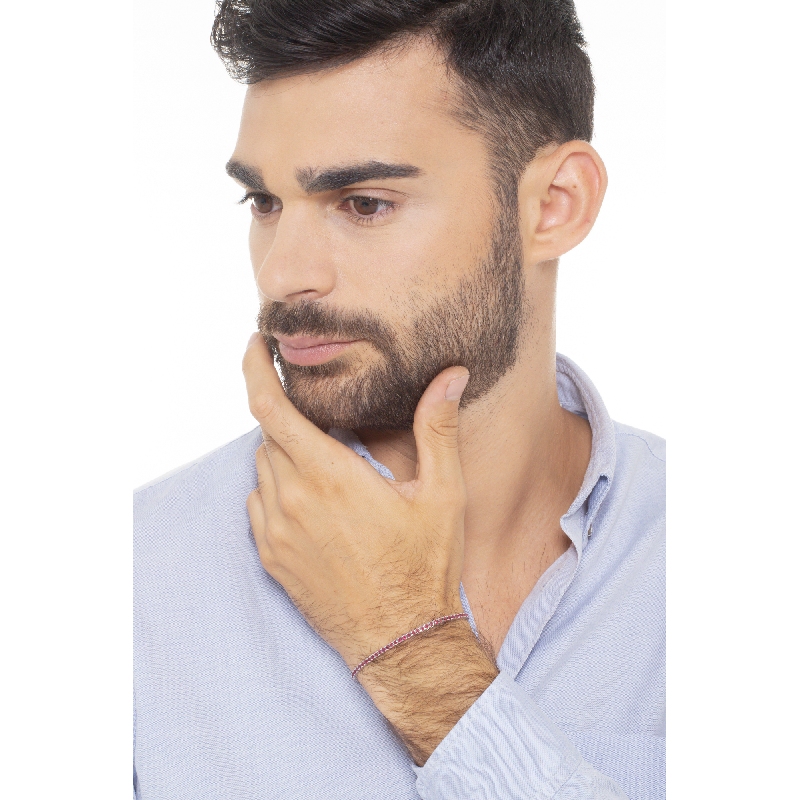 Tennisarmband Weißgold mit Rubinen 