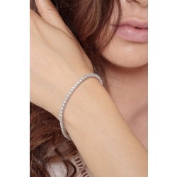 Diamantenarmband aus Weißgold 750  2