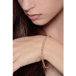 Armband mit Kugeln aus Gelbgold  2