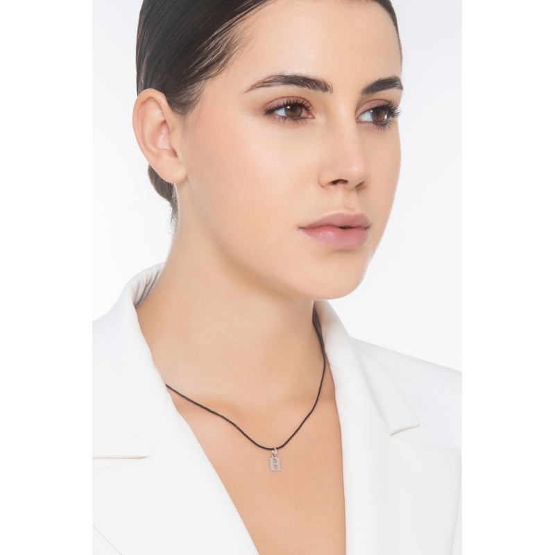 Anhänger Buchstabe H Weißgold 18K