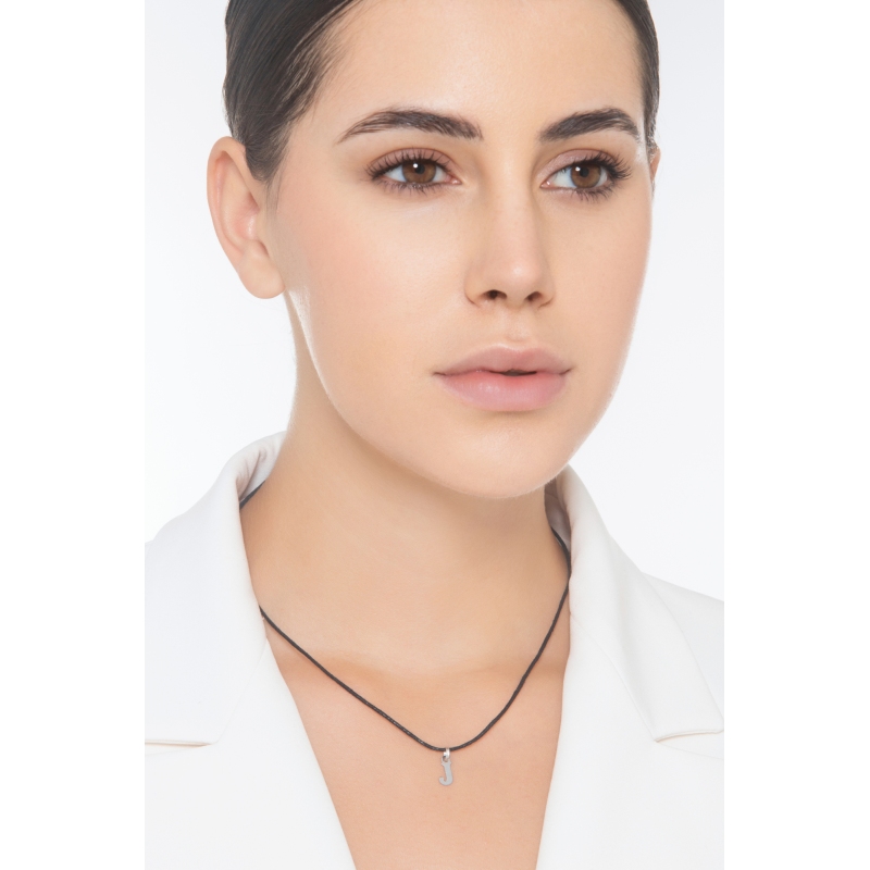 Anhänger Buchstabe J Weißgold 18K