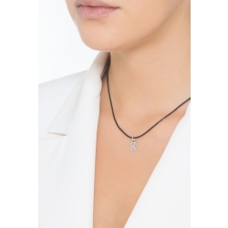 Anhänger Buchstabe K Weißgold 18K 2