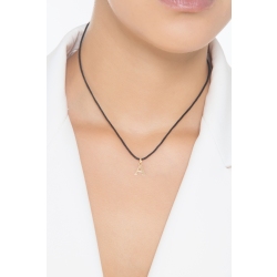 Anhänger Buchstabe A aus Gelbgold 18K  2