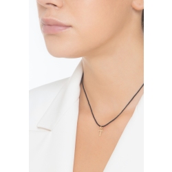 Buchstaben Anhänger T aus Gelbgold 18K  2