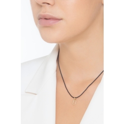 Buchstaben Anhänger U aus Gelbgold 18K 2