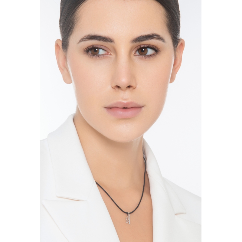 Weißgold 750 Buchstaben Anhänger A 