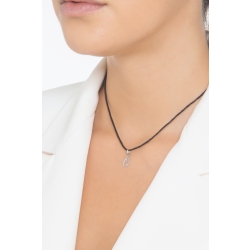 Weißgold 18K Anhänger Buchstabe Q 2