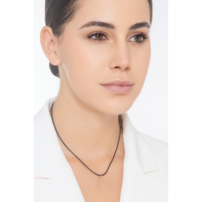 Anhänger Buchstabe J 750er Gelbgold