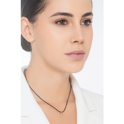 Anhänger Buchstabe K 750er Gelbgold