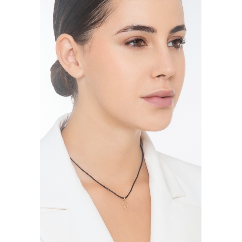 Anhänger Buchstabe T Gelbgold 18K