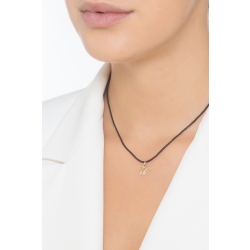 Buchstaben Anhänger W aus Gelbgold 750 2