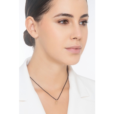 Buchstaben Anhänger X aus Gelbgold 18K