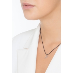 Weißgold 18K Buchstaben Anhänger S 2