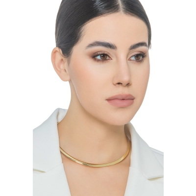 Choker Kette aus Gelbgold 18K