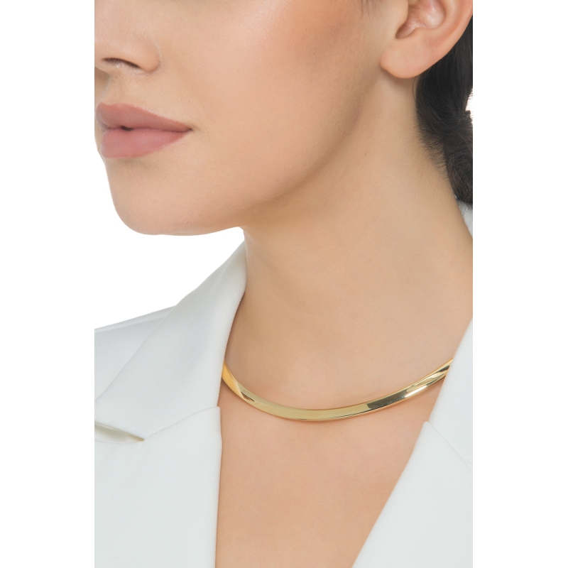 Choker Kette aus Gelbgold 18K