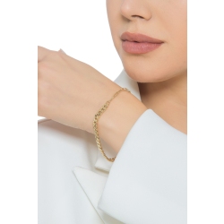 Gelbgold 18K ausgefallenes Damenarmband  2
