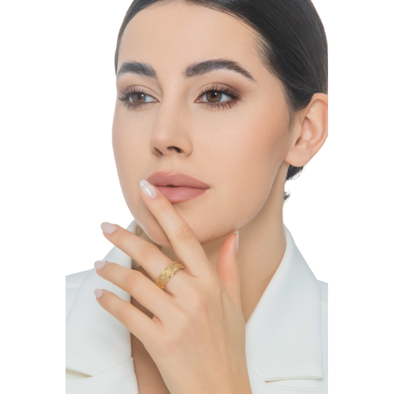 Bandring aus Gelbgold 18K