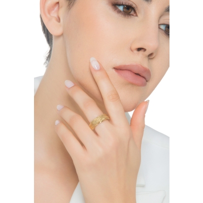 Bandring aus Gelbgold 18K