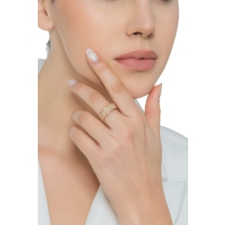 Bandring aus 18K Roségold mit Brillanten 2