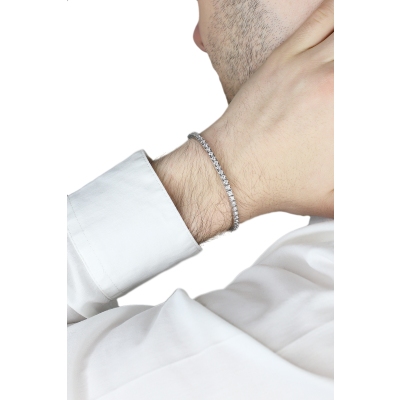 Diamantenarmband aus Weißgold 750 
