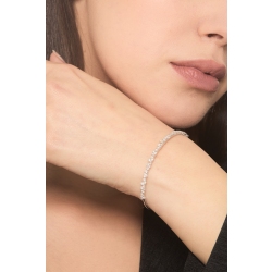 Weißgold 18K Armreif mit Brillanten  2