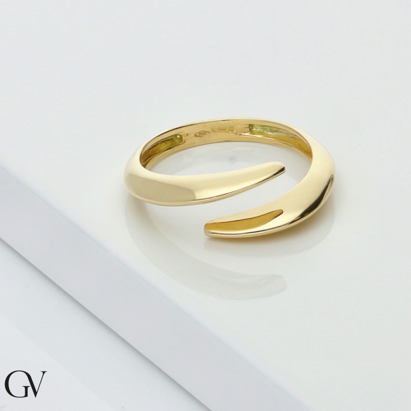 750er Gelbgold TOI&MOI Damenring 