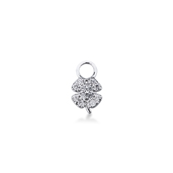 GV Charm Kleeblatt-Anhänger mit Diamanten