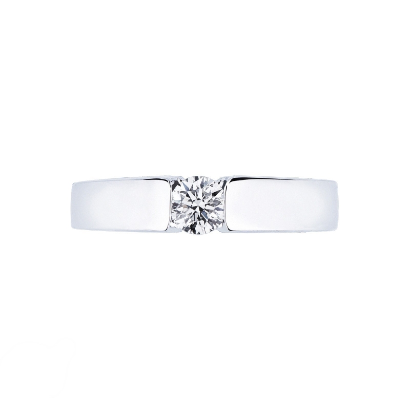 Solitär-Ring Diamant 0,3 ct Weißgold 750