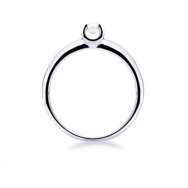 Weißgold Ring Verlobung