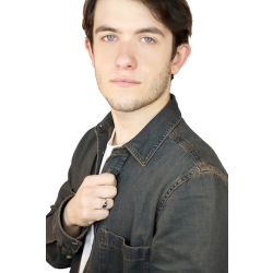 Herrenring Weißgold 18K mit schwarzem Diamant 2