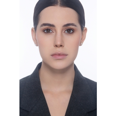 18k Weißgold-Ohrstecker mit GIA-zertifizierten Diamanten