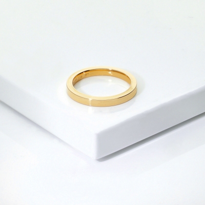 Komfort Trauring Gelbgold 18K